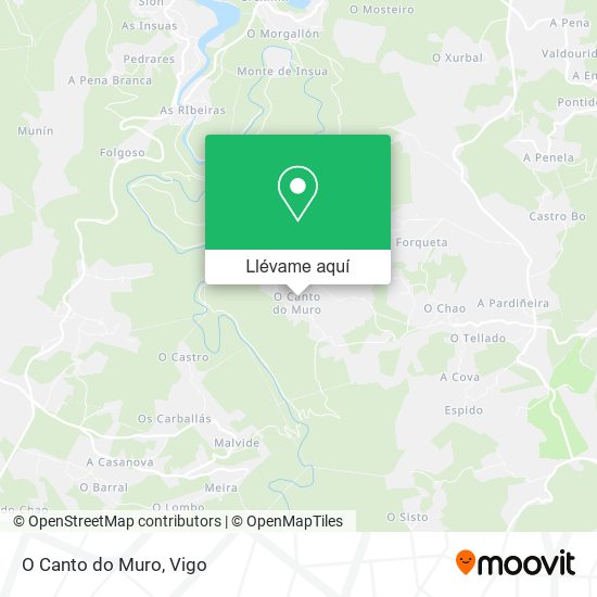 Mapa O Canto do Muro