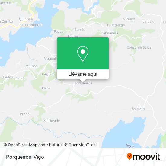Mapa Porqueirós