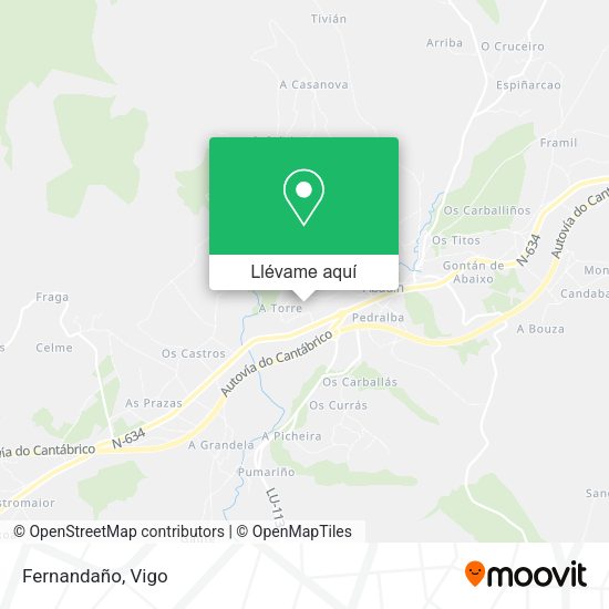 Mapa Fernandaño