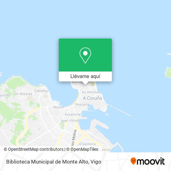 Mapa Biblioteca Municipal de Monte Alto