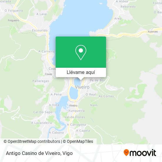 Mapa Antigo Casino de Viveiro