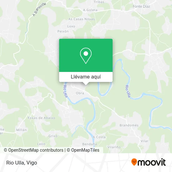 Mapa Rio Ulla