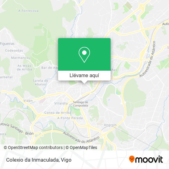 Mapa Colexio da Inmaculada