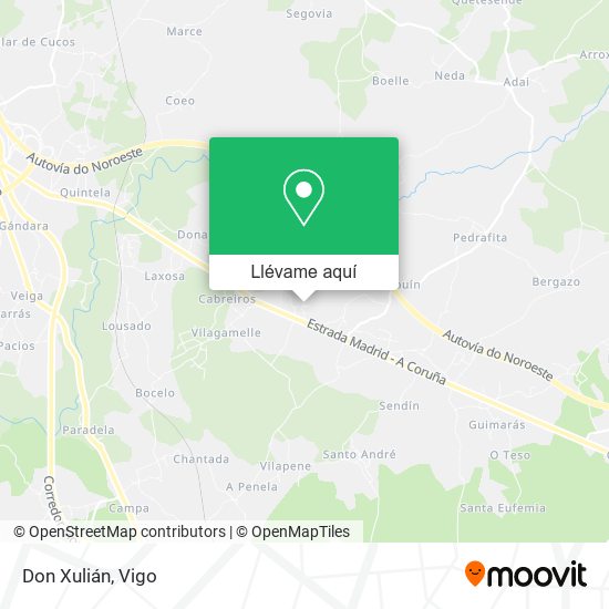 Mapa Don Xulián