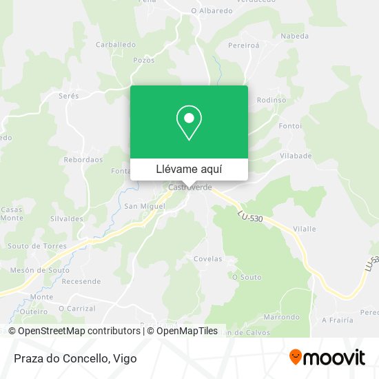 Mapa Praza do Concello