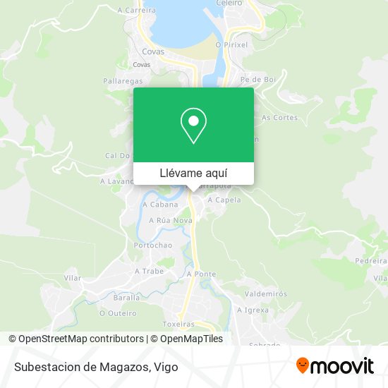 Mapa Subestacion de Magazos