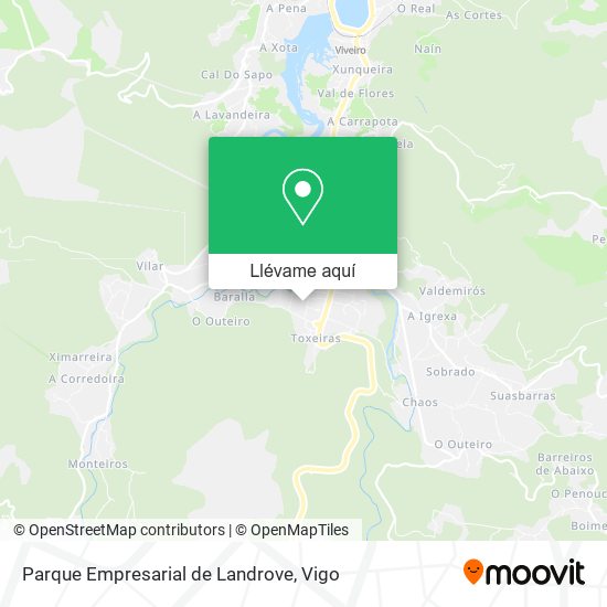 Mapa Parque Empresarial de Landrove