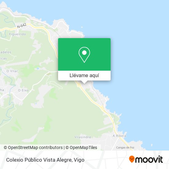 Mapa Colexio Público Vista Alegre