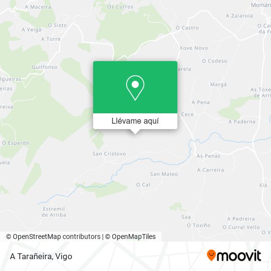 Mapa A Tarañeira
