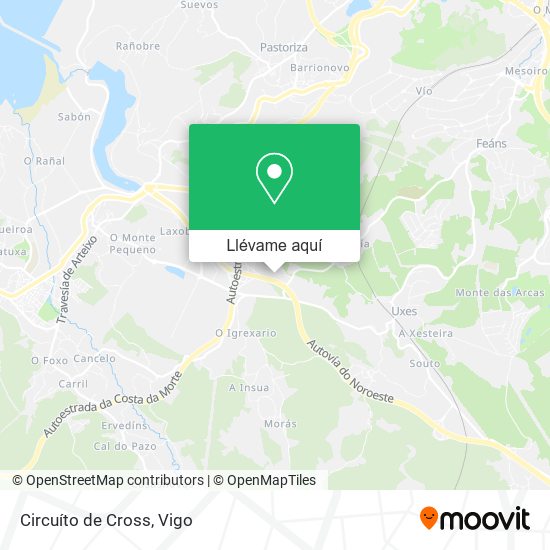 Mapa Circuíto de Cross