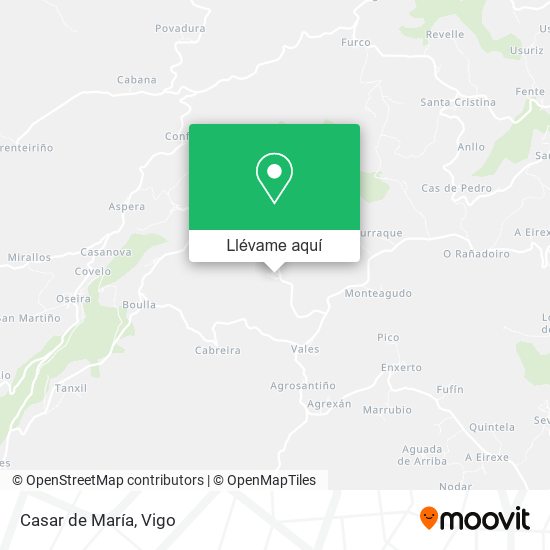 Mapa Casar de María