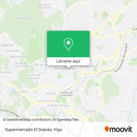 Mapa Supermercado El Dubres