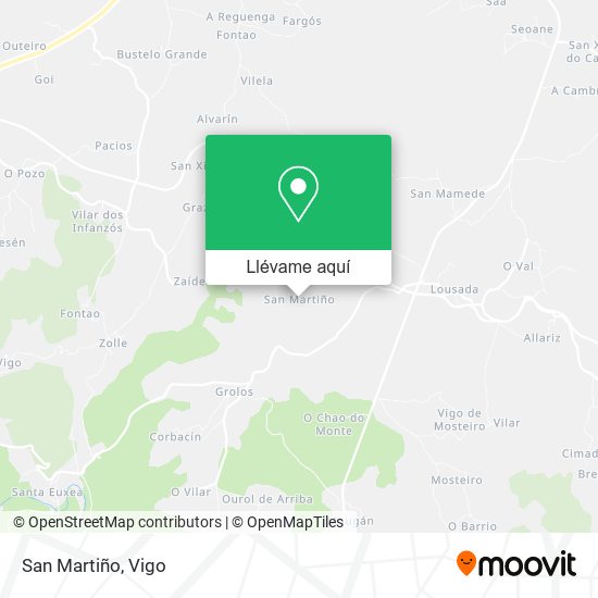 Mapa San Martiño