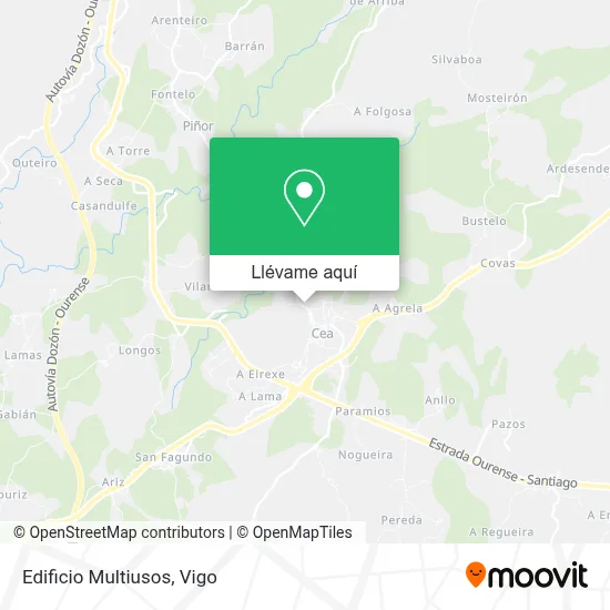 Mapa Edificio Multiusos