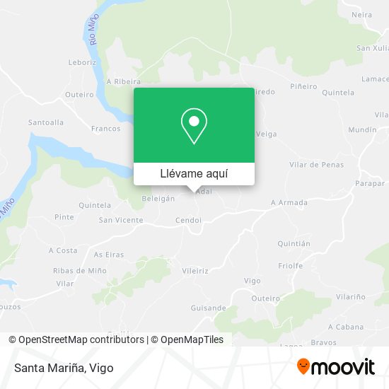 Mapa Santa Mariña