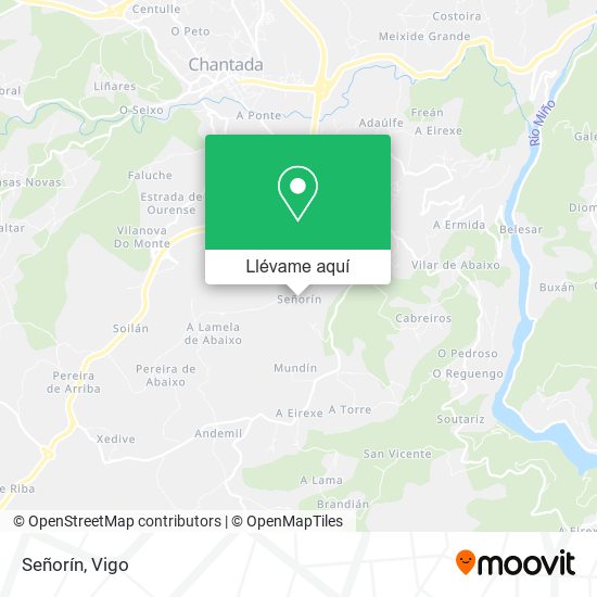 Mapa Señorín