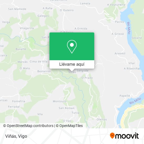 Mapa Viñás