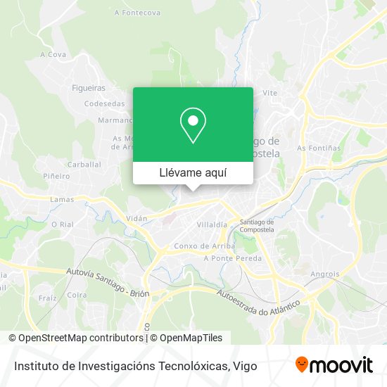 Mapa Instituto de Investigacións Tecnolóxicas