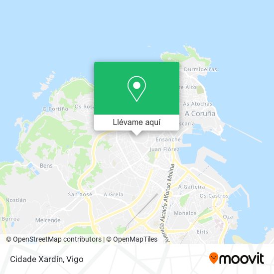 Mapa Cidade Xardín