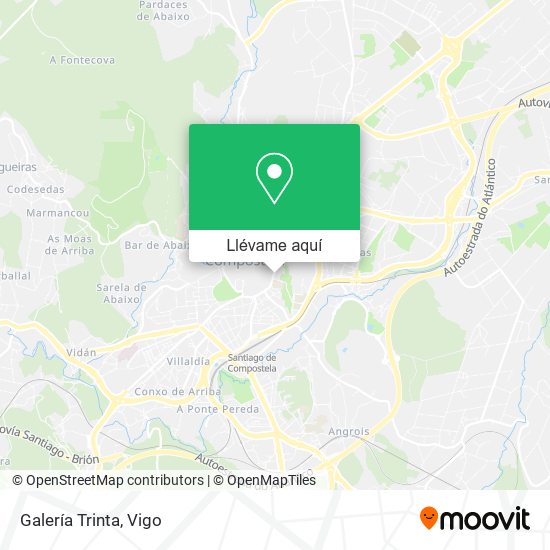Mapa Galería Trinta