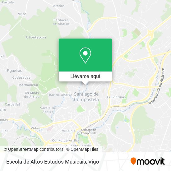 Mapa Escola de Altos Estudos Musicais