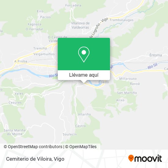 Mapa Cemiterio de Viloira