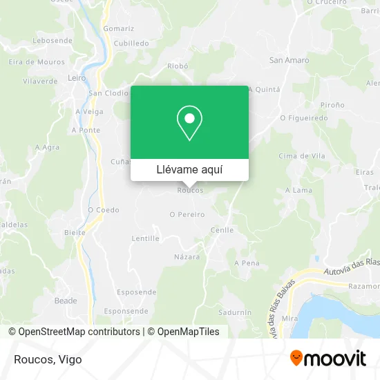 Mapa Roucos