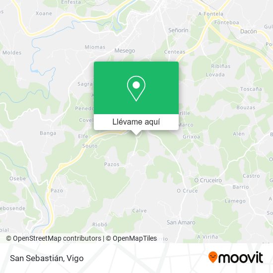 Mapa San Sebastián
