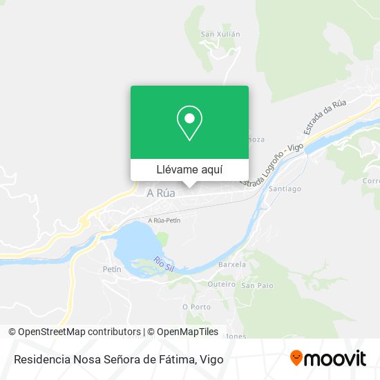 Mapa Residencia Nosa Señora de Fátima