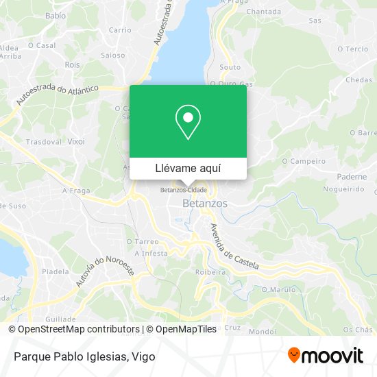 Mapa Parque Pablo Iglesias