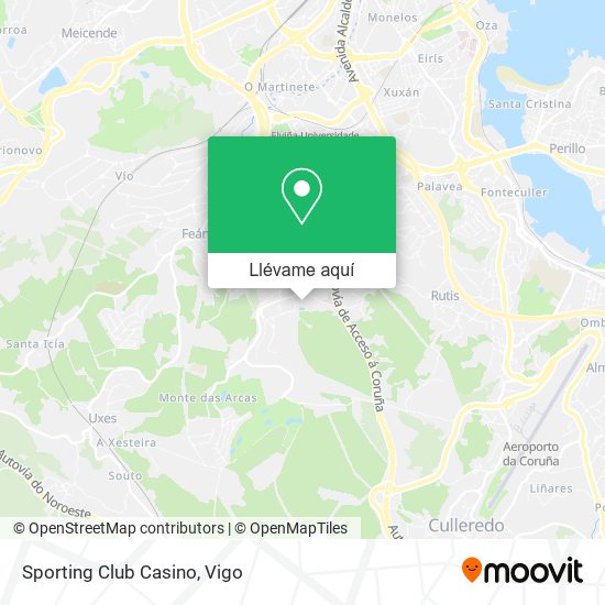 Mapa Sporting Club Casino