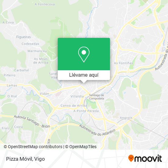 Mapa Pizza Móvil