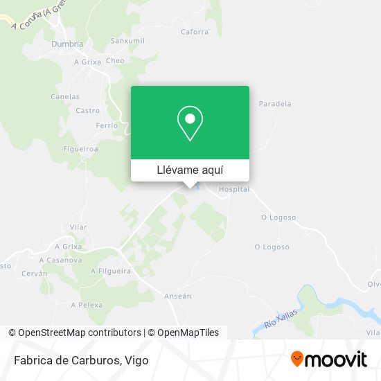 Mapa Fabrica de Carburos