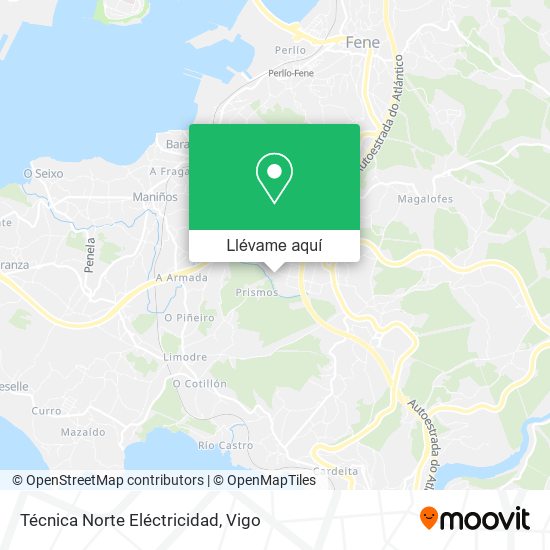Mapa Técnica Norte Eléctricidad