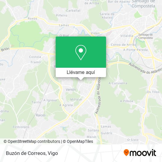 Mapa Buzón de Correos