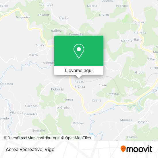Mapa Aerea Recreativo