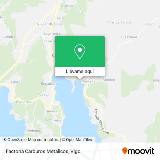 Mapa Factoría Carburos Metálicos