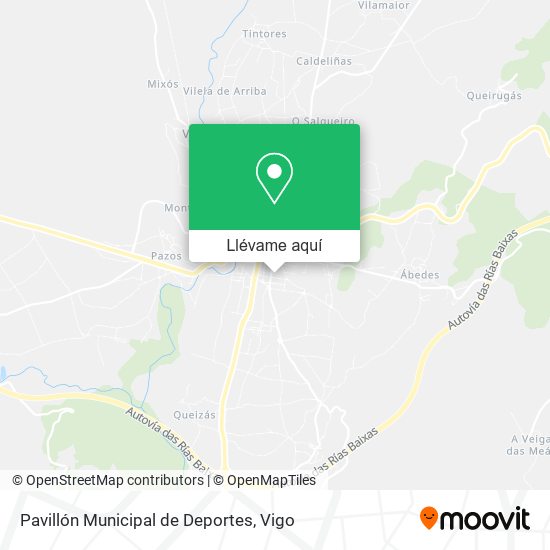 Mapa Pavillón Municipal de Deportes