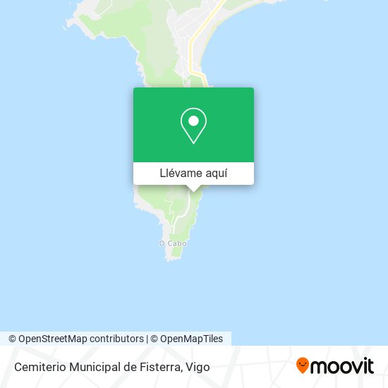 Mapa Cemiterio Municipal de Fisterra