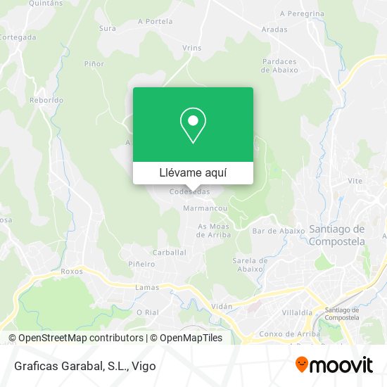 Mapa Graficas Garabal, S.L.