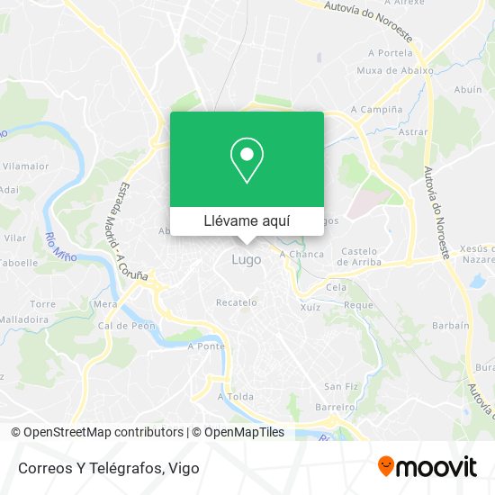 Mapa Correos Y Telégrafos