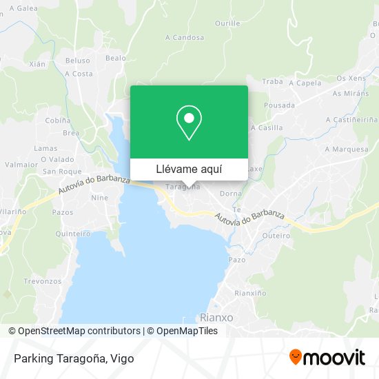 Mapa Parking Taragoña