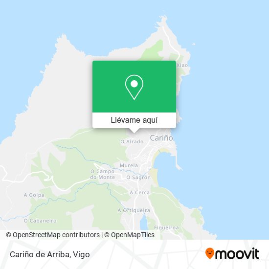 Mapa Cariño de Arriba