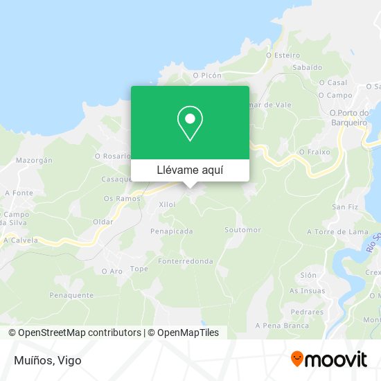 Mapa Muíños