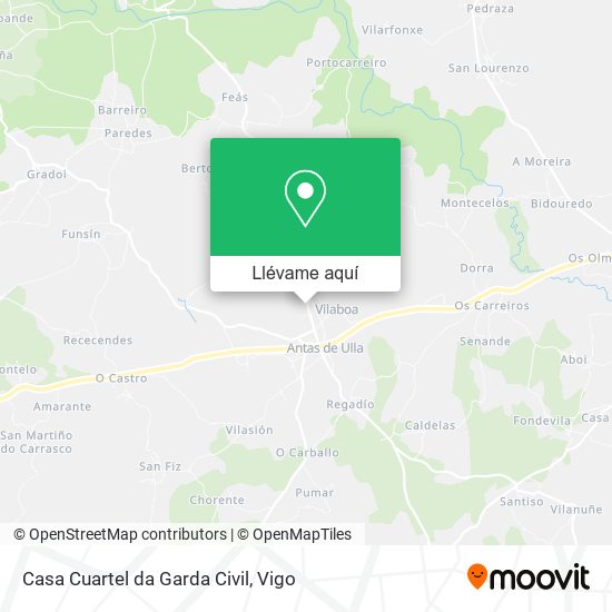 Mapa Casa Cuartel da Garda Civil