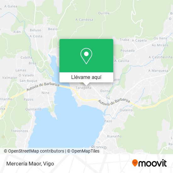 Mapa Mercería Maor