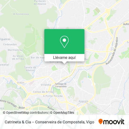 Mapa Catrineta & Cia -- Conserveira de Compostela