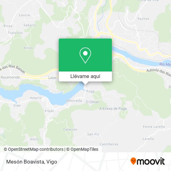 Mapa Mesón Boavista