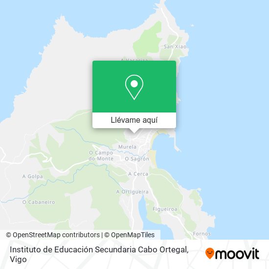 Mapa Instituto de Educación Secundaria Cabo Ortegal