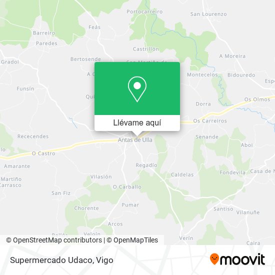 Mapa Supermercado Udaco